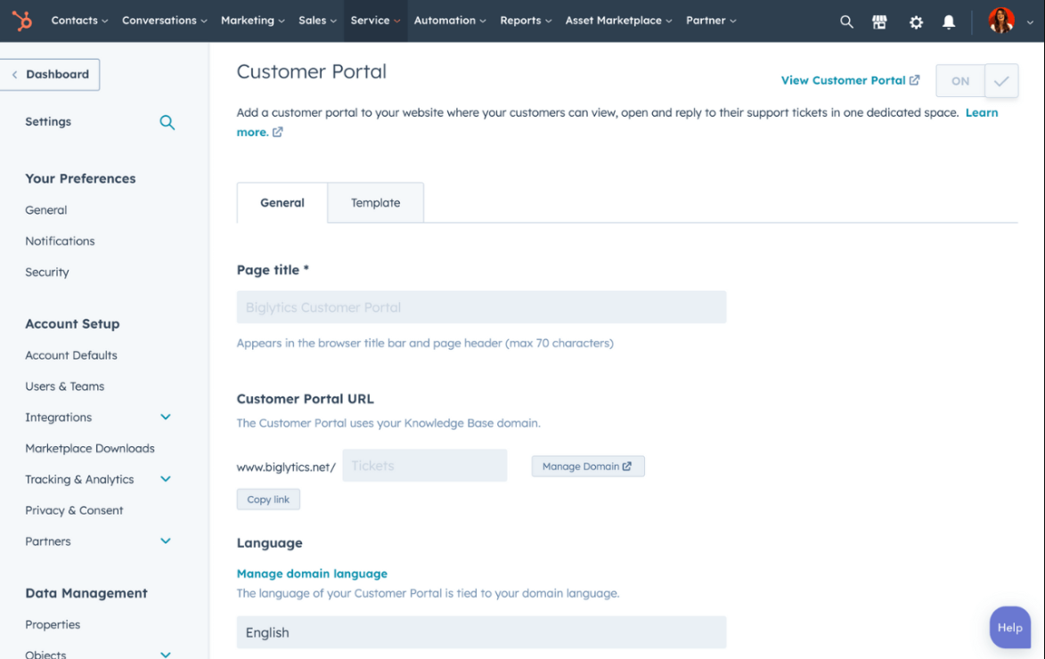 Customer-Portal-Tool-HubSpot
