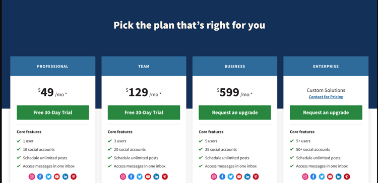 Hootsuite-Pricing