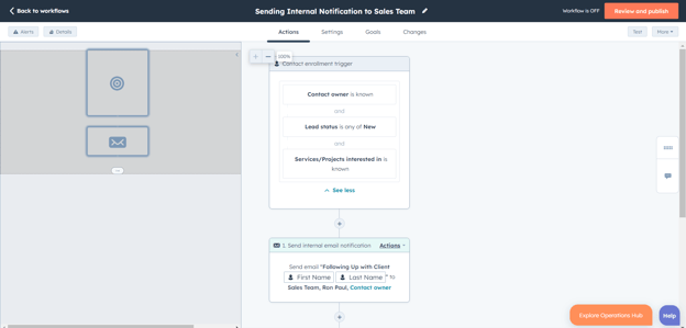 HubSpot-Automation-Workflow