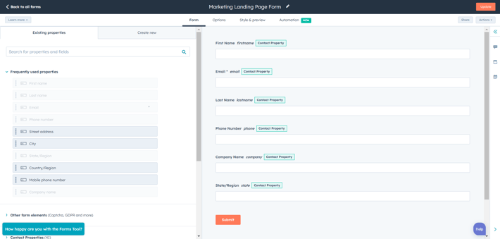 HubSpot-Forms-Tool