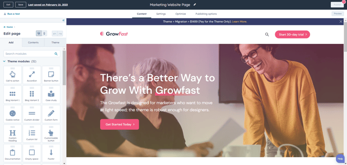 HubSpot-Website-Tool