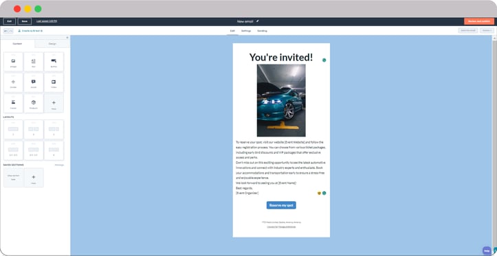 HubSpot-for-automotive-and-transport-email-builder