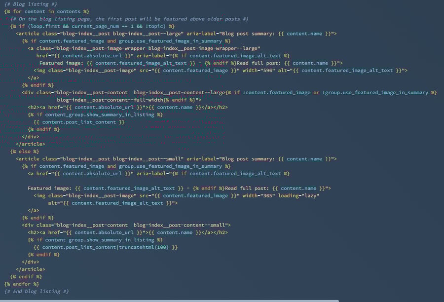 custom-html-code-for-blog-listing