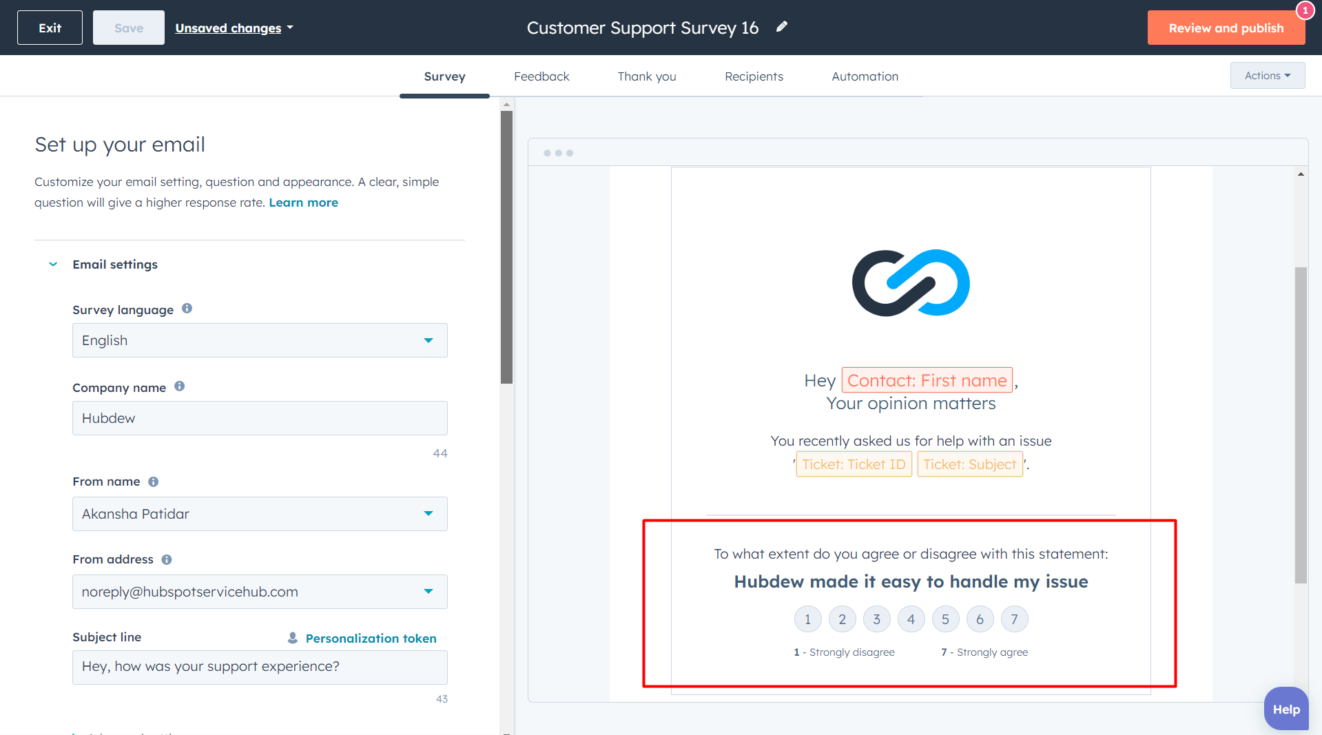 customer-effort-score-survey