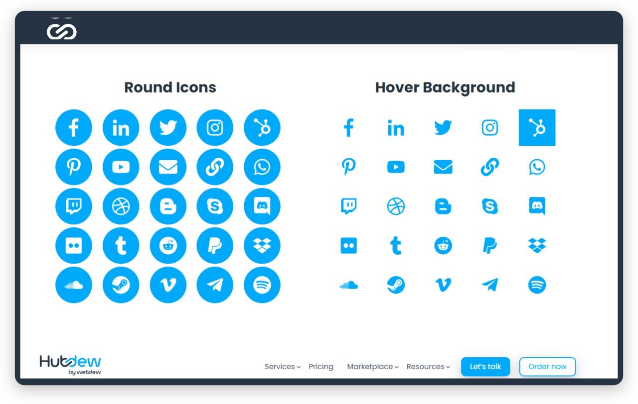 social follow-module