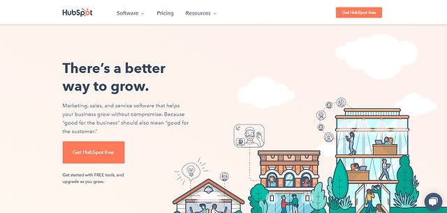 HubSpot CRM dashboard