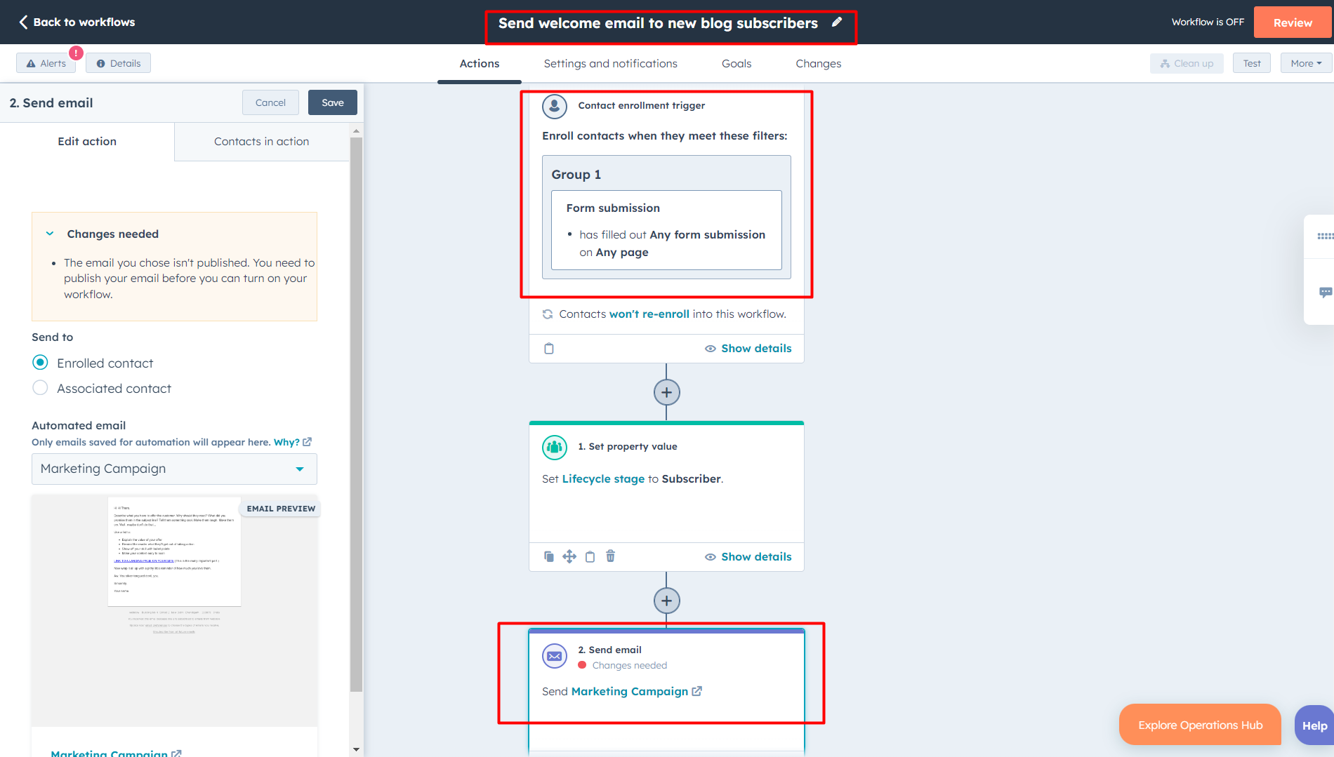 hubspot-email-marketing-automation