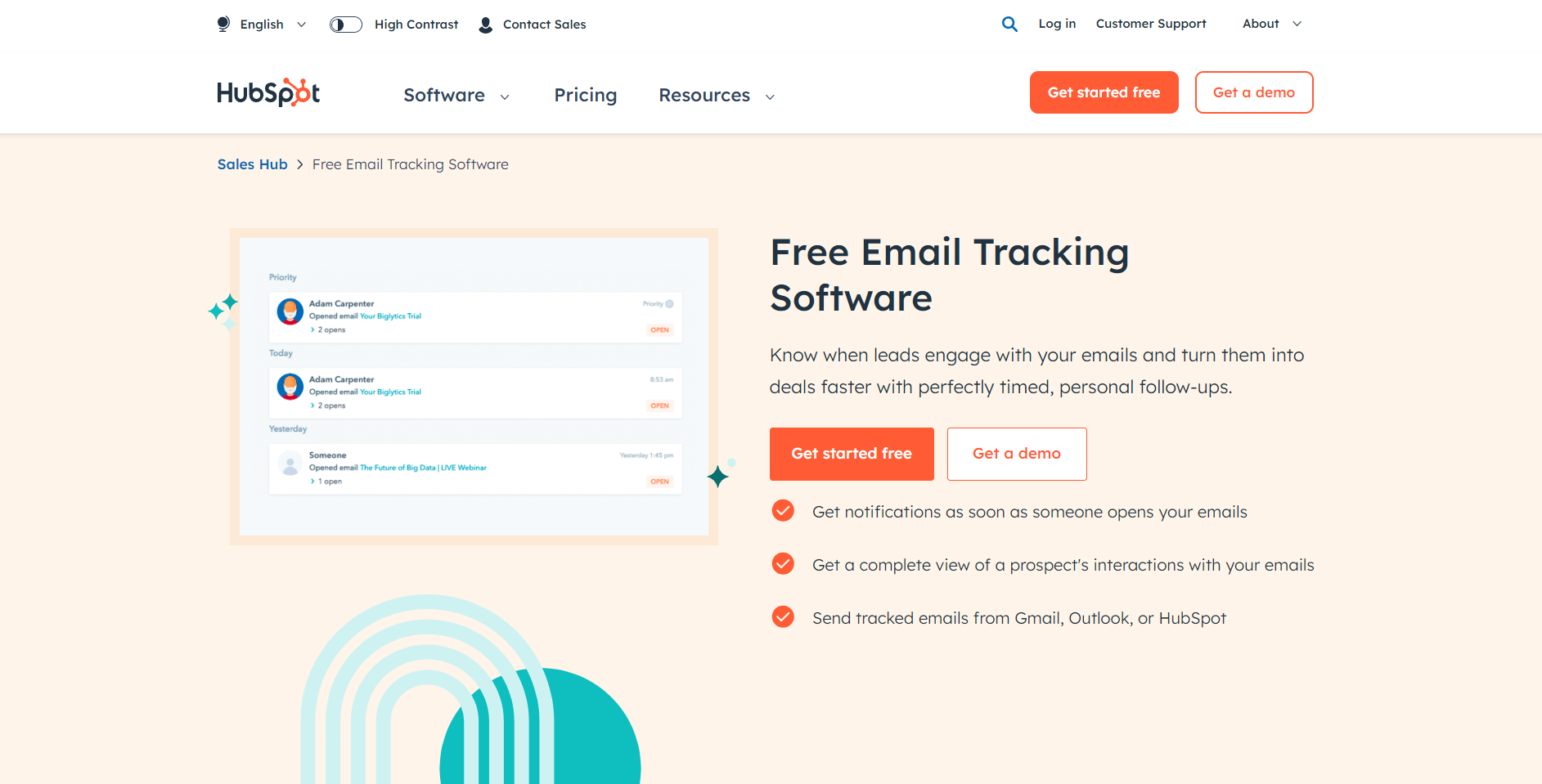 hubspot-email-tracking-software