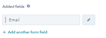 Hubspot Pop Up Forms Added Fields