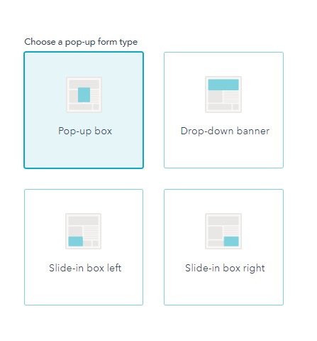 hubspot-pop-up-forms-type