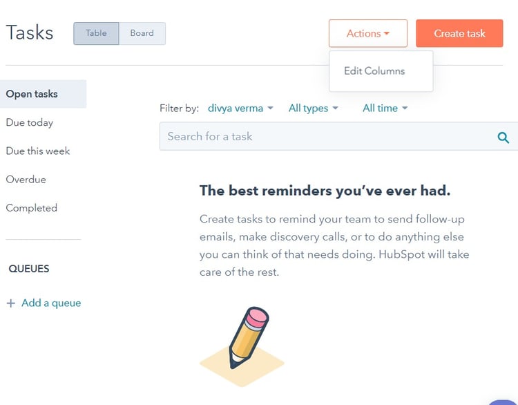 hubspot-sales-actions-button