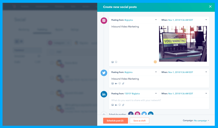 hubspot-social-tool-functionalities-screenshot