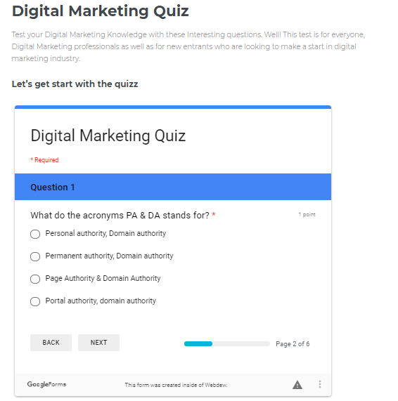 Inbound Recruitment Marketing Quiz