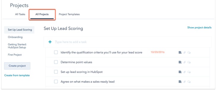 projects-hubspot