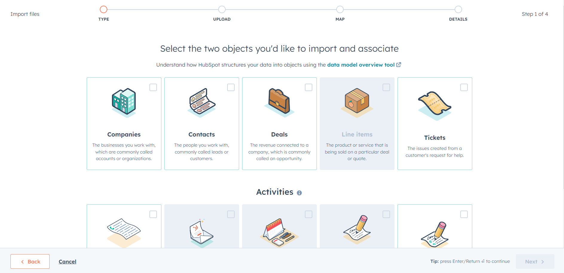 select-the-objects-to-import