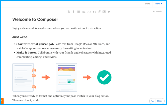 Composer-HubSpot