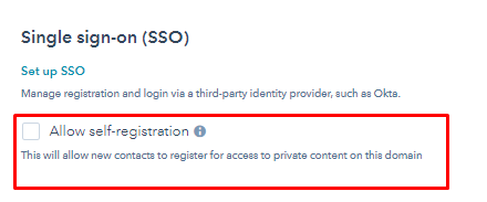 How to let users create their own login