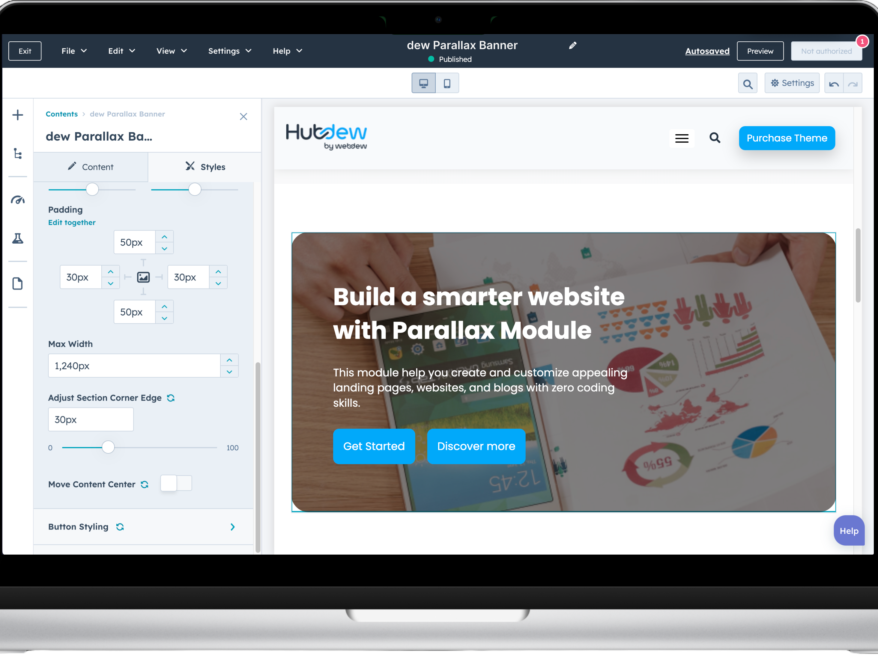 Content Alignment Control