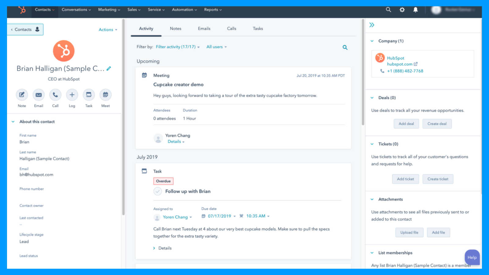 analyze the contacts and segment them into groups