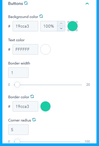 Button settings