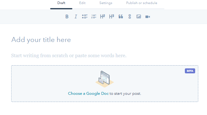 draft mode page