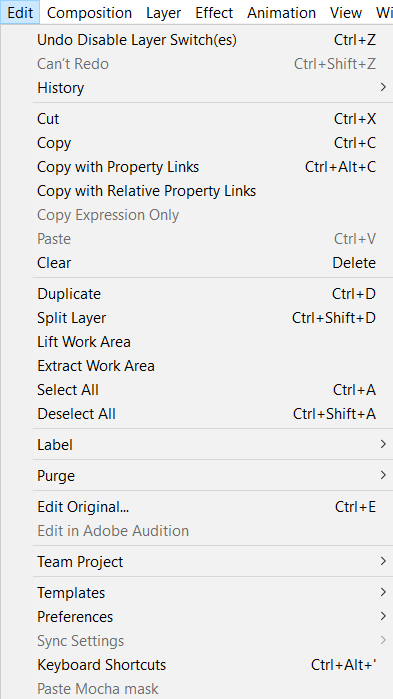 edit-menu-after-effects