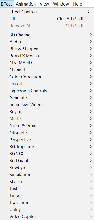 effect-menu-after-effects