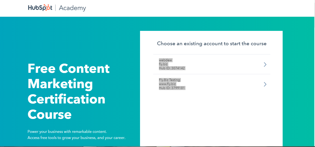List of Digital Marketing Certifications for Growing Professionals 6 HubSpot Content Marketing Certification