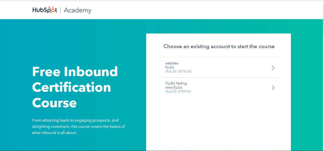 List of Digital Marketing Certifications for Growing Professionals 2 Hubspot Inbound Certified