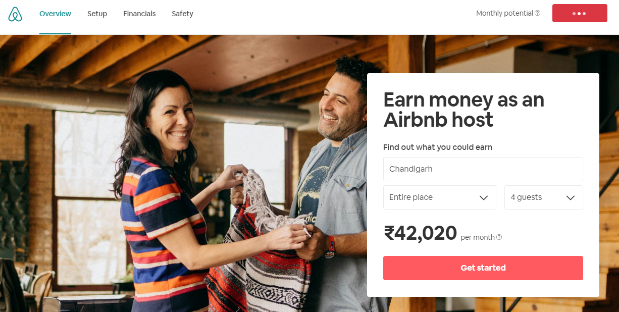 HubSpot Landing Pages - Airbnb