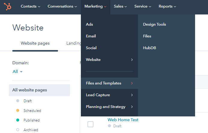 hubspot-smart-forms-navigate-to-marketing